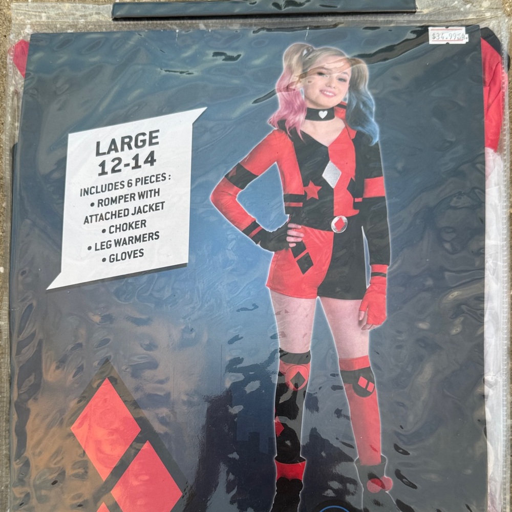 DC Red and Black Superhero Costume for Kids